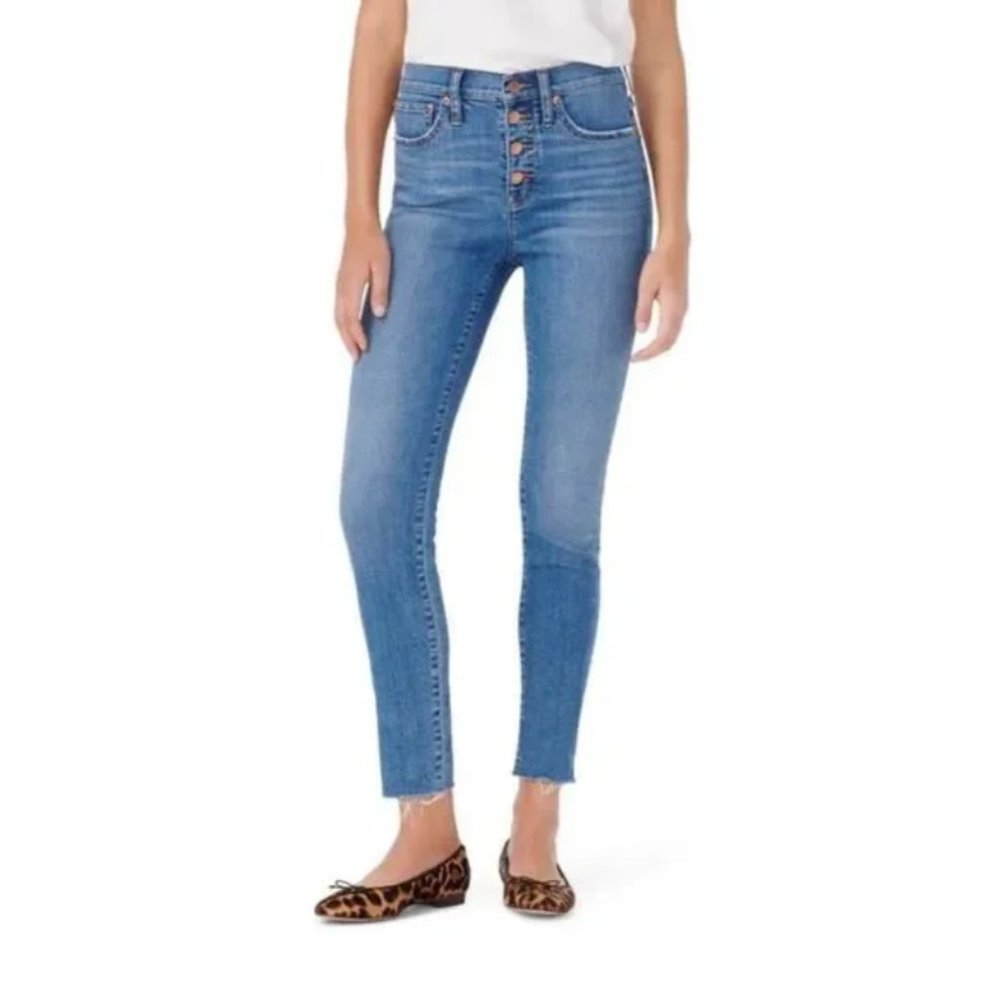 J. Crew Jeans • 9in High-Rise Toothpick • Size 27
